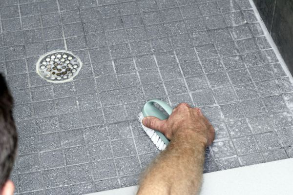 Shower Grout Cleaning