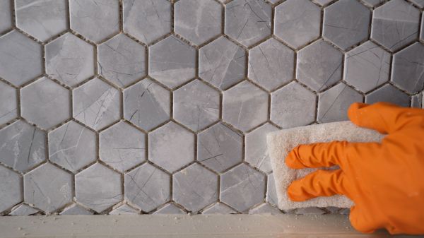 Floor Grout Cleaning
