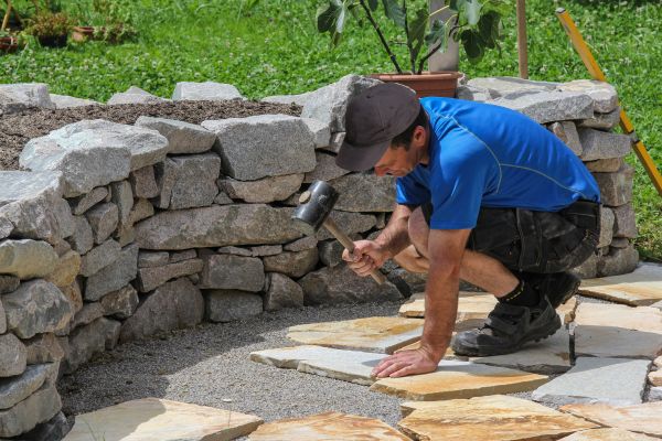 Outdoor Stone Tile Repair