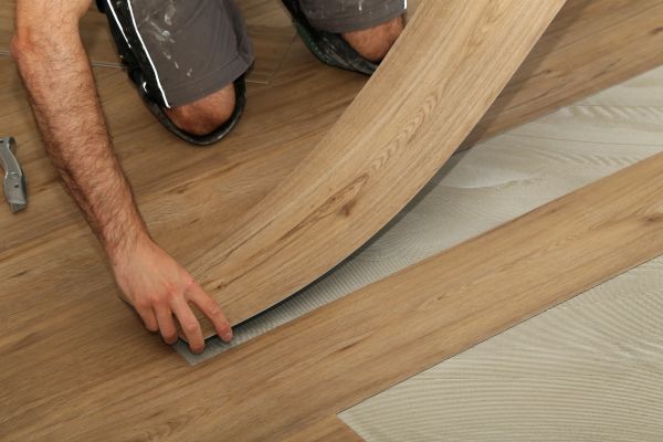 Vinyl Tile Installation