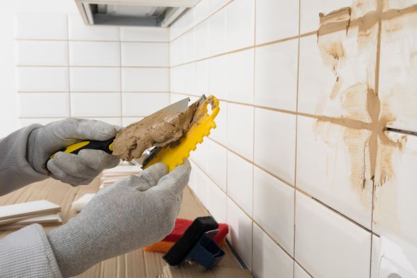 Tile Grout Patching